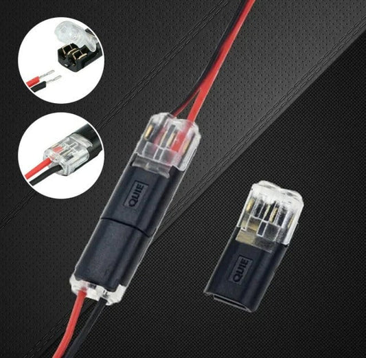🔥2024Double-wire Plug-in Connector With Locking Buckle(The more you buy, the more discounts you get)