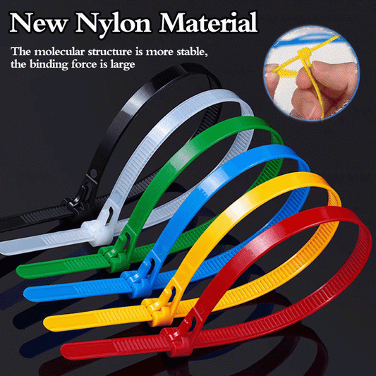 🔥Buckle Self-locking Premium Nylon Cable Wire Ties